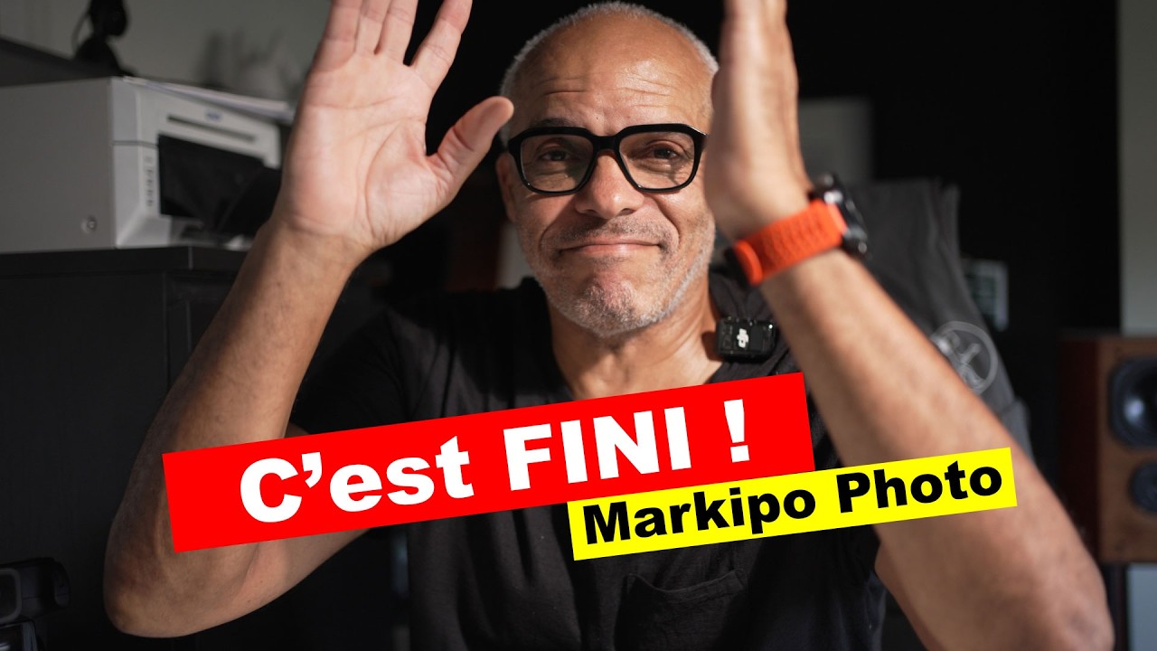 MARKIPO PHOTOGRAPHE, c'est fini !